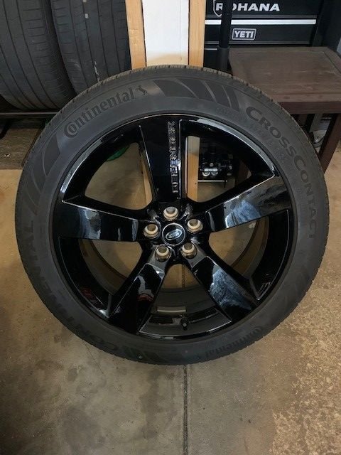 Wheels and Tires/Axles - 2023 Land Rover Defender 110 V-8 Carpathian Edition Gloss Black Wheel Set - New - 2020 to 2023 Land Rover Defender 110 - Bartlett, IL 60103, United States