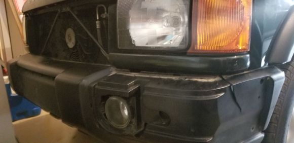 Installing a 2004 front bumper onto a 1999 D2.