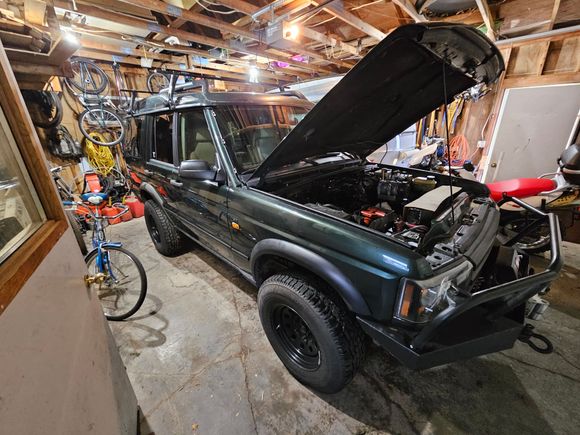 Fits just right in the garage :)