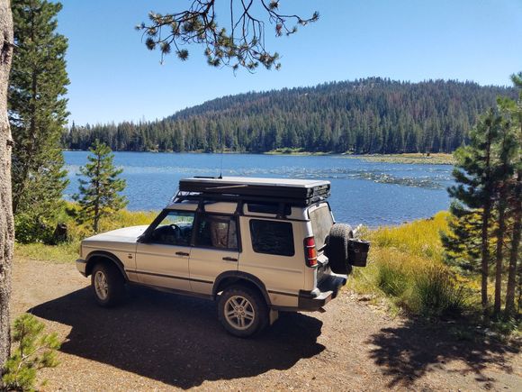 Lunch break at the Rubicon trail (not that I did the whole trail, there is relatively easy access from Barker pass to the Rubicon trail).