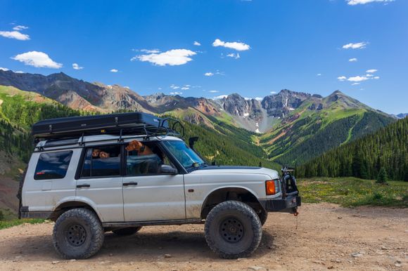 family shot on corkscrew pass