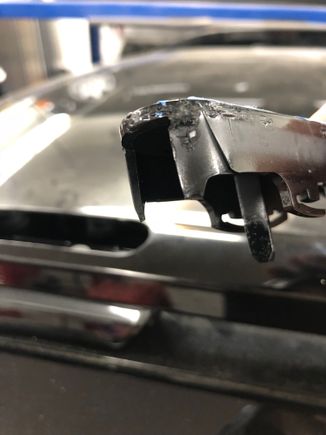 Broken completely off