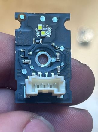 Old (I popped off one of the broken LEDs by accident) 