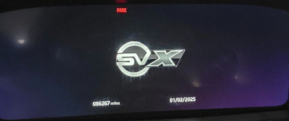 SVX bootup screen
