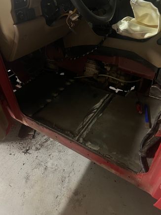 

Well boys, welding to this old shit is ridiculously hated. Clean to clean is fine, but hey, they make bondo for a reason 😉

She moved Under her own power today for the first time of my ownership