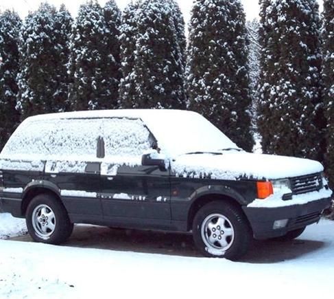Wow was it cold this morning. This is the only vehicle that we have that doesn't have valve chatter when it first starts in the cold. Imagine that...