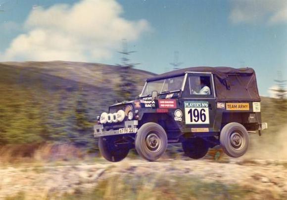 Scottish 73
Jumping to a 30 minute class win, with Mo Potter as my co driver on the 1973 Scottish International.