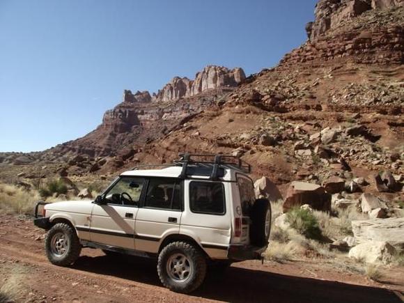 coming up out of the Wash into the San Raphael Swell