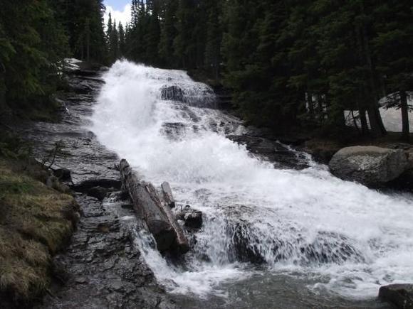 SanJuanPicsJuly2,2011.  Lots of great waterfalls on Imogene Pass trail which is still not open up high due to snow.