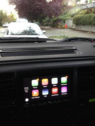Pioneer Nex8000 with the Carplay enabling 1.08 firmware update.