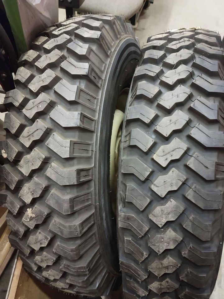 Wheels and Tires/Axles - F.S. Set of 5 Michelin military Mud and Snow tires NEW . - New - All Years Any Make All Models - Mansfield, MA 02048, United States
