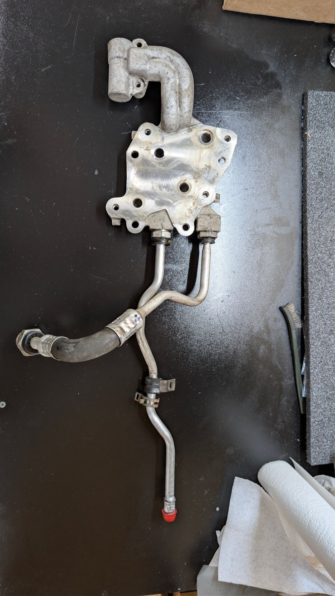 Engine - Internals - 2011 Camaro LS3 Oil Cooler - Used - 2010 to 2015 Chevrolet Camaro - Waynesboro, MS 39362, United States