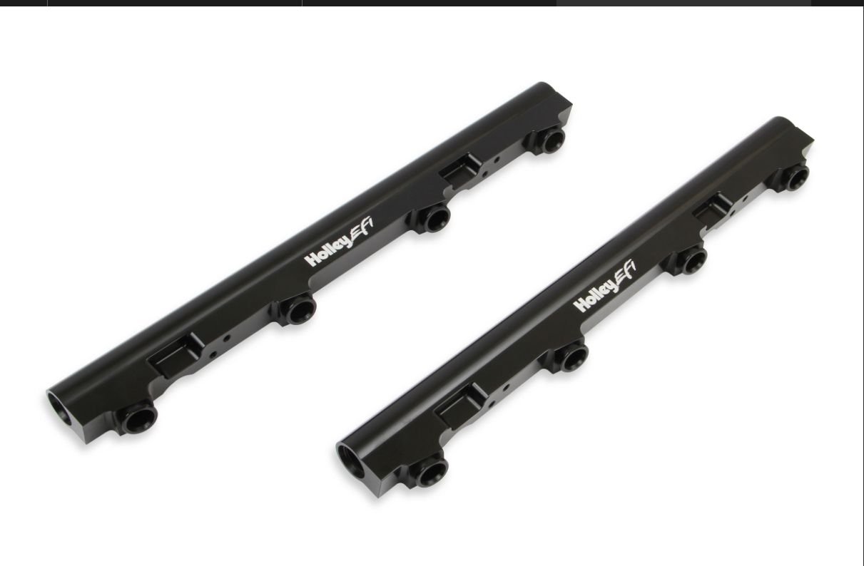 Engine - Intake/Fuel - Holley EFI 534-245 Billet Fuel Rail Kit Stock Truck LS Intakes - New - All Years  All Models - Allen Park, MI 48101, United States