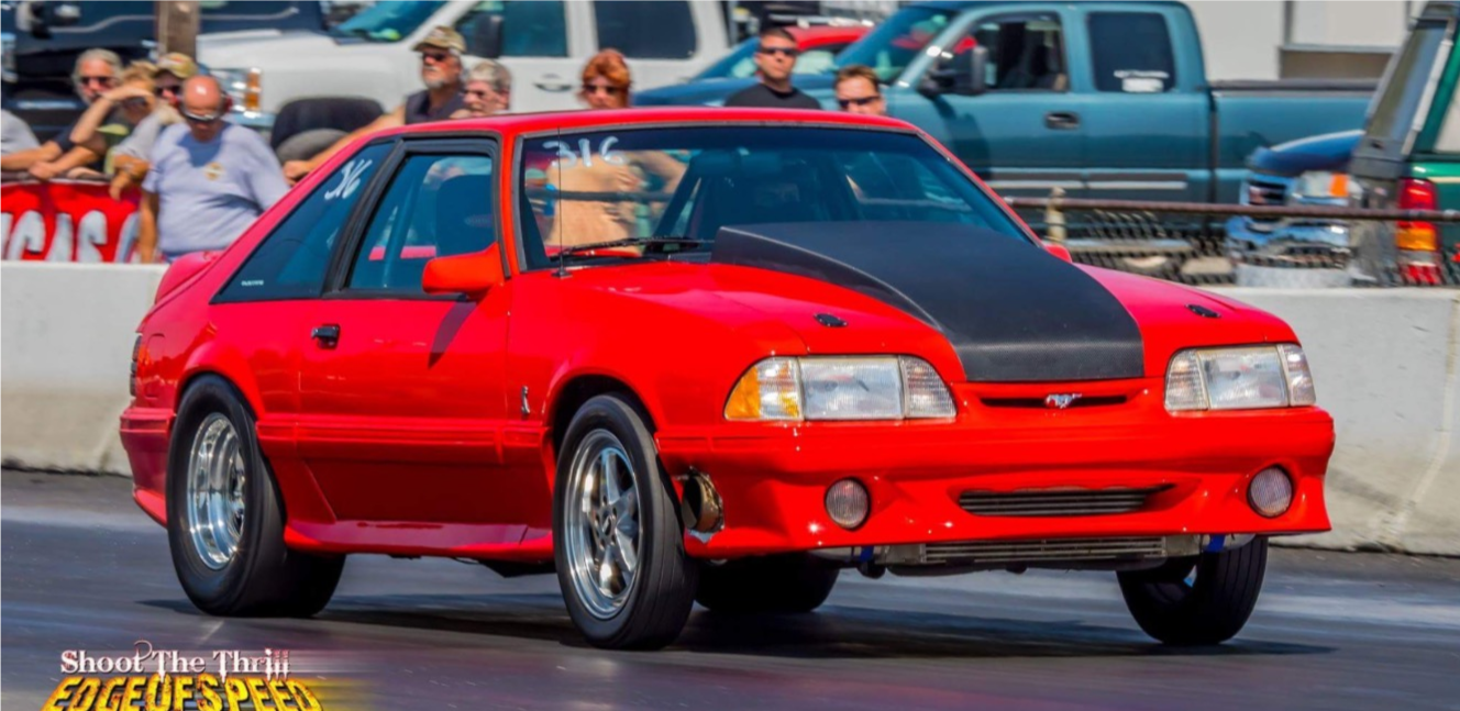 1993 Ford Mustang - 1993 Mustang 408 LS Turbo Street Car (Holley) - Used - VIN 1FACP42E8PF103902 - 6,000 Miles - 8 cyl - 2WD - Automatic - Hatchback - Red - Colora, MD 21917, United States