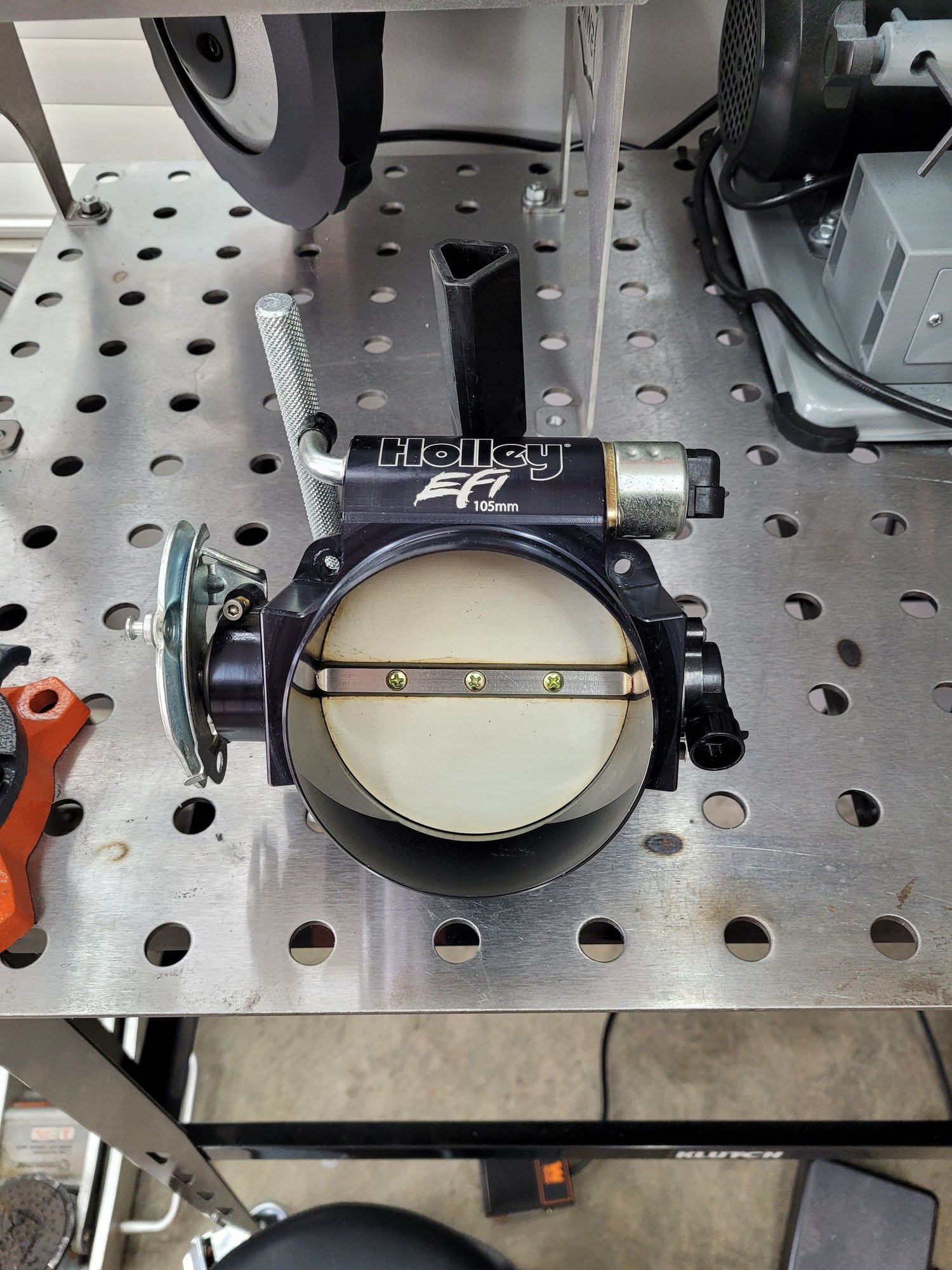 Engine - Intake/Fuel - holley 112-581 105mm TB (tapered) DBC - Used - 0  All Models - Cornelius, NC 28031, United States