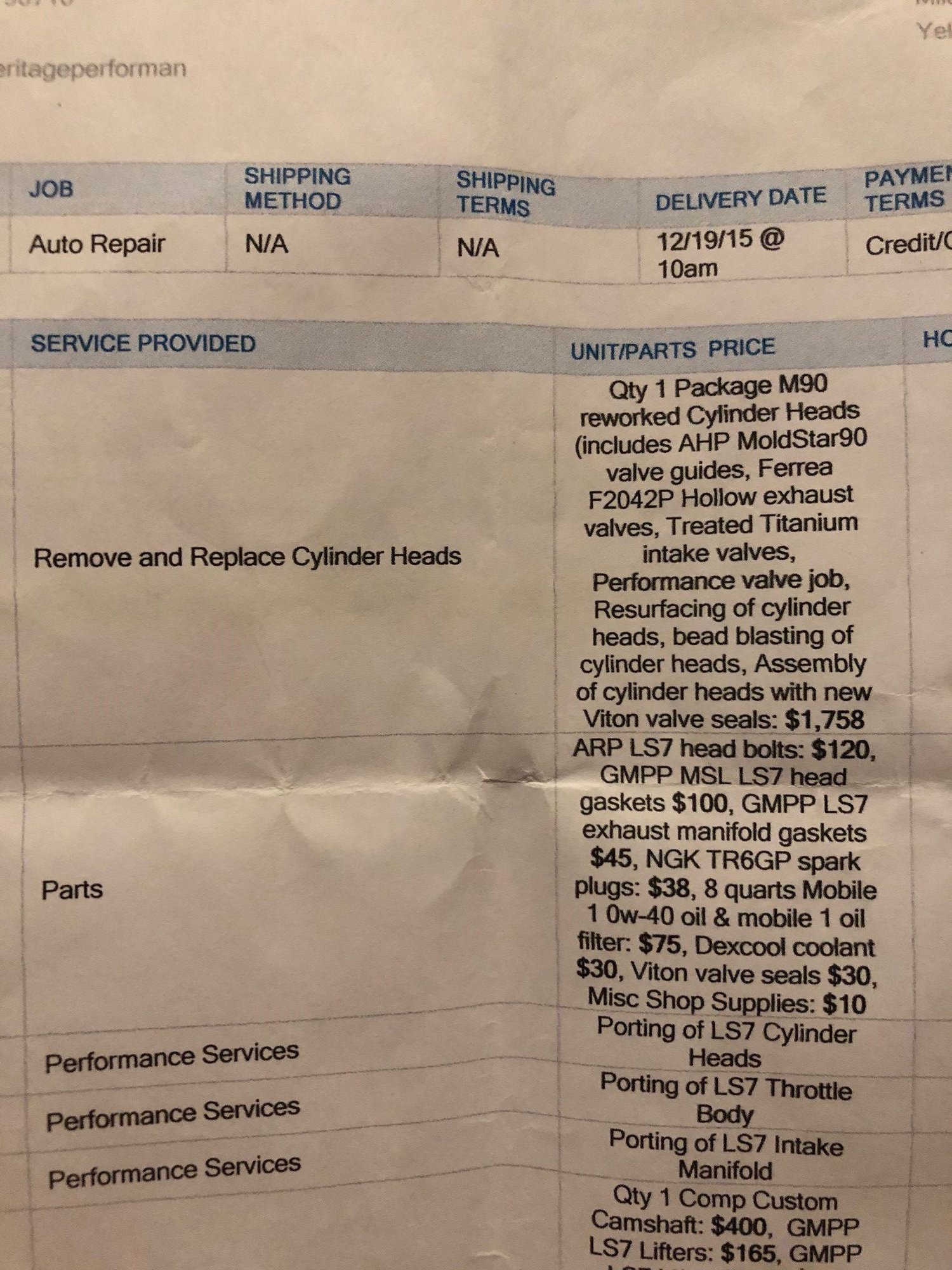  - 15,800 Mile LS7 (Heads/Cam) - Cumming, GA 30040, United States