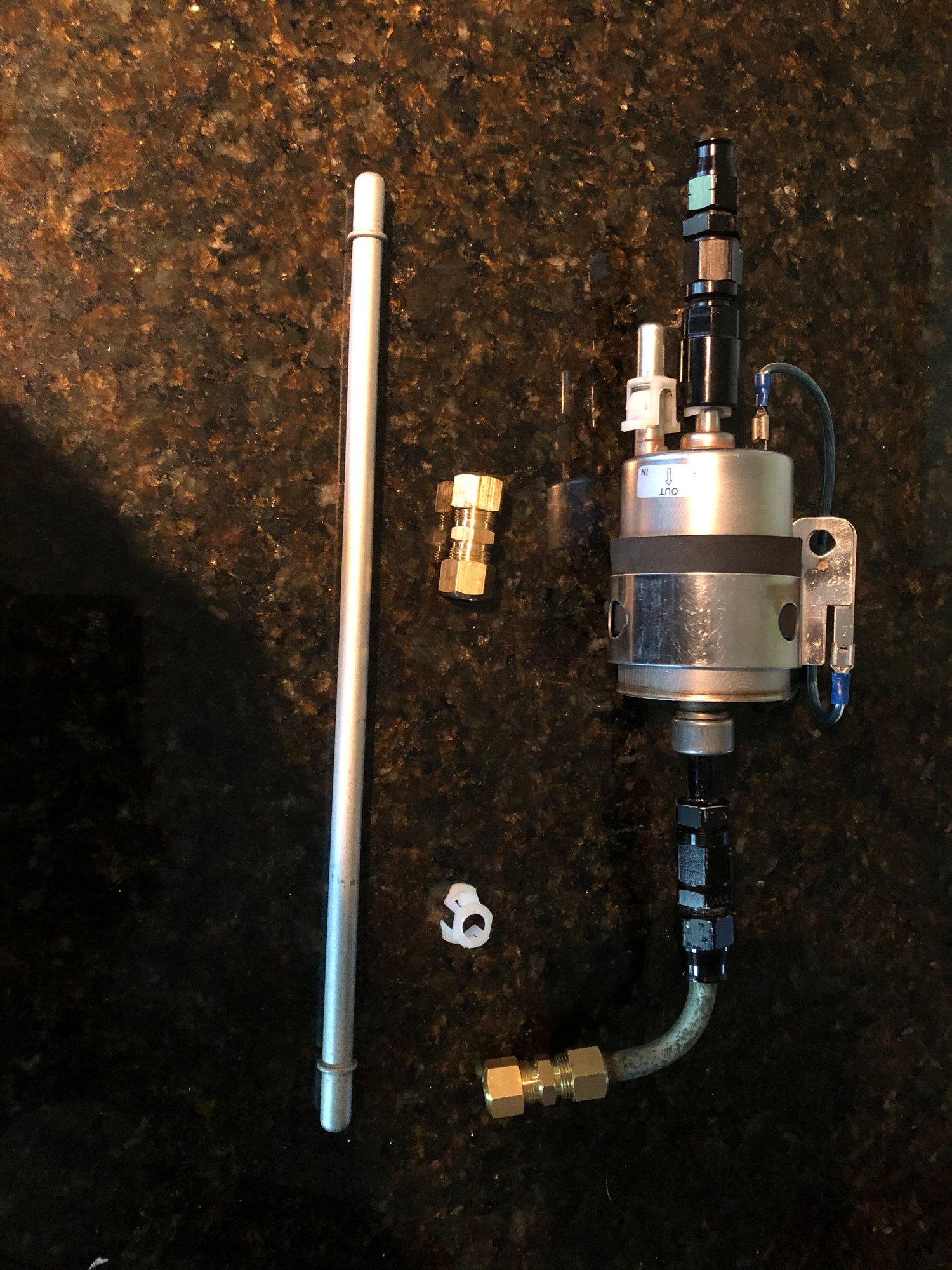 Racetronix 255 pump, hotwire kit, bucket, and c5 fuel pressure reg kit for 9902 LS1TECH