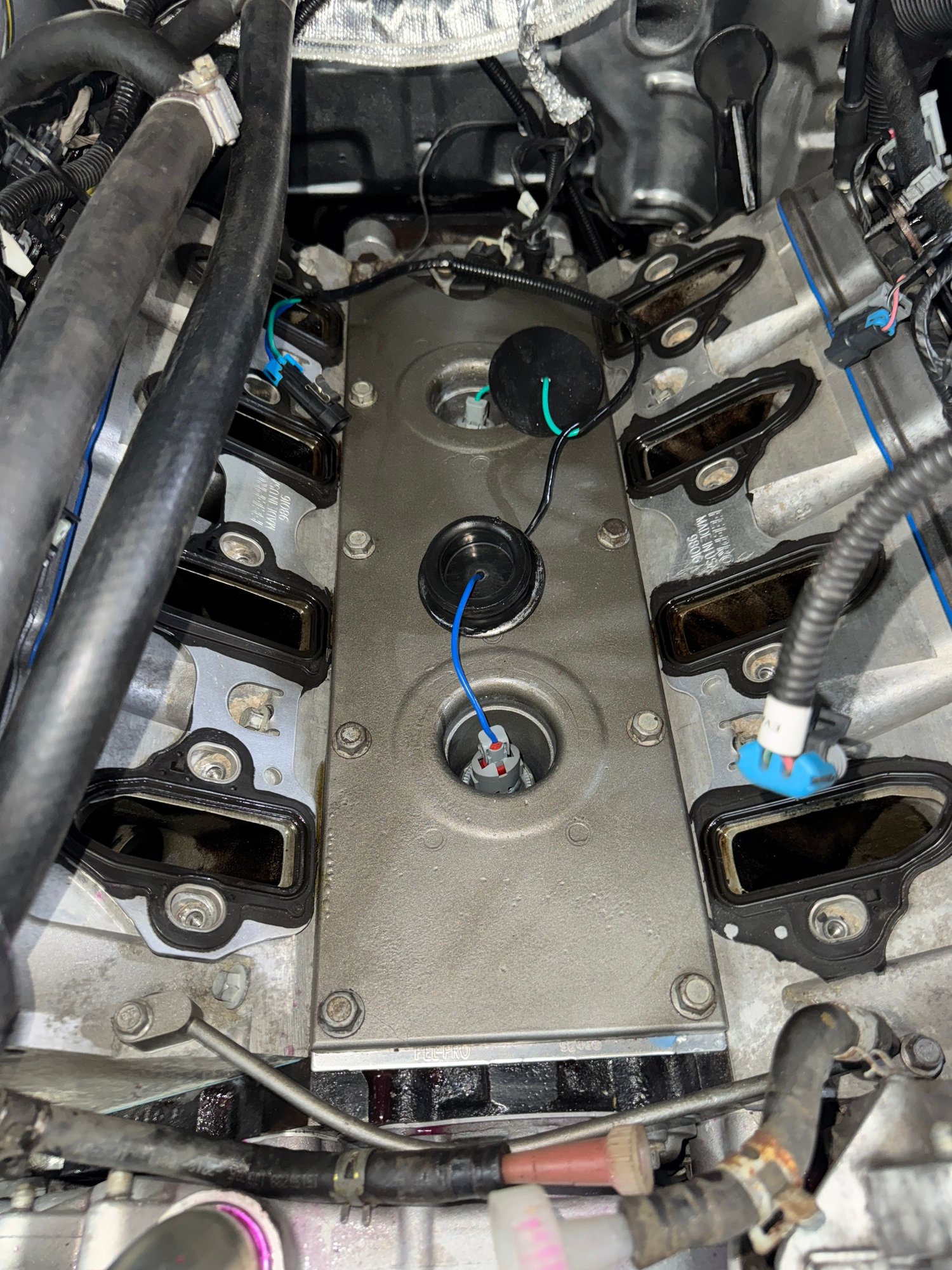 Intake came back off, double checked the new Knock sensors and harness