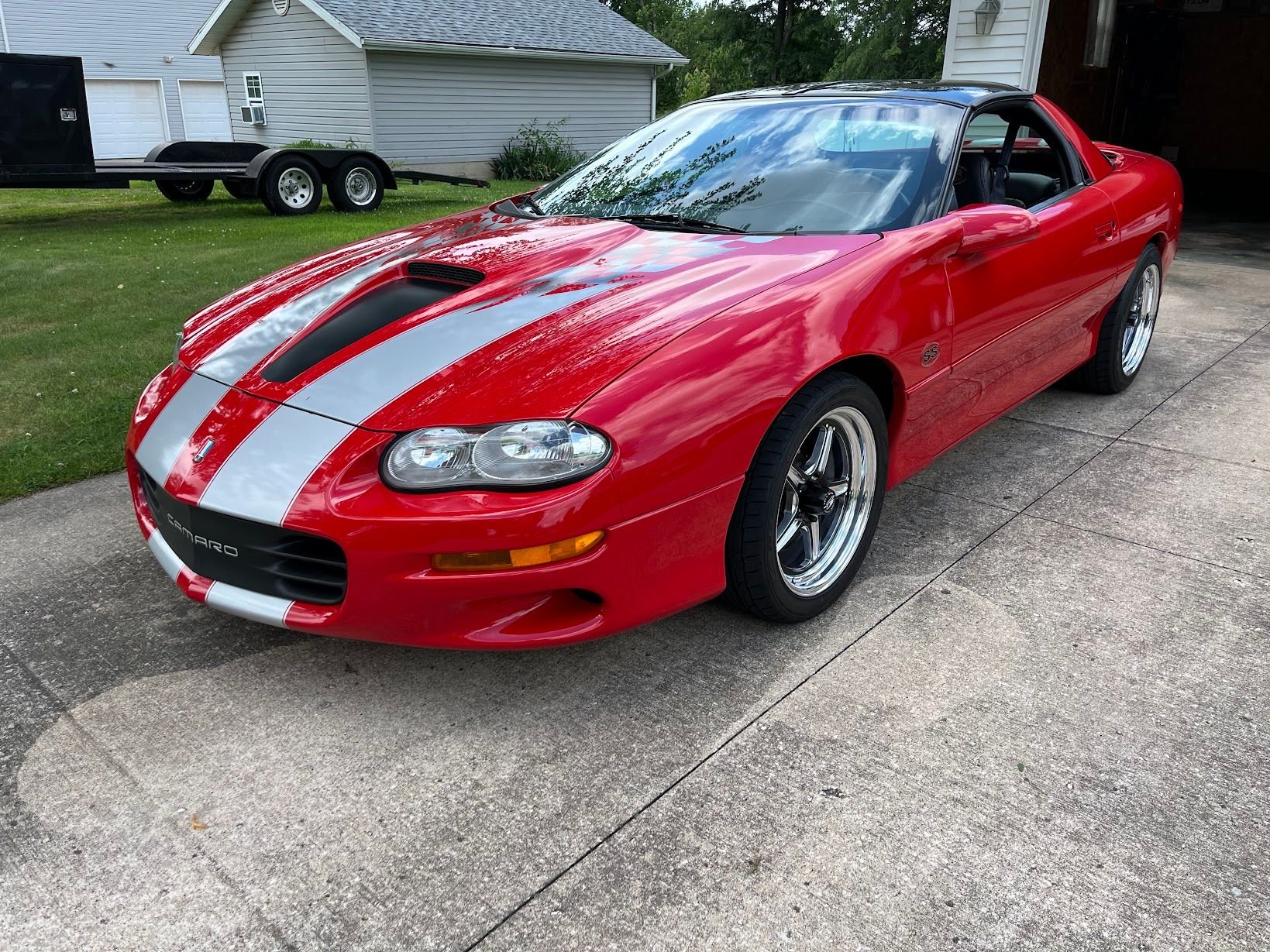 2002 Chevrolet Camaro - 2002 Chevy Camaro 35th Anniversary Edition H/C - Used - VIN 2g1fp22g222145336 - 51,386 Miles - 8 cyl - 2WD - Manual - Coupe - Red - Quincy, IL 62305, United States