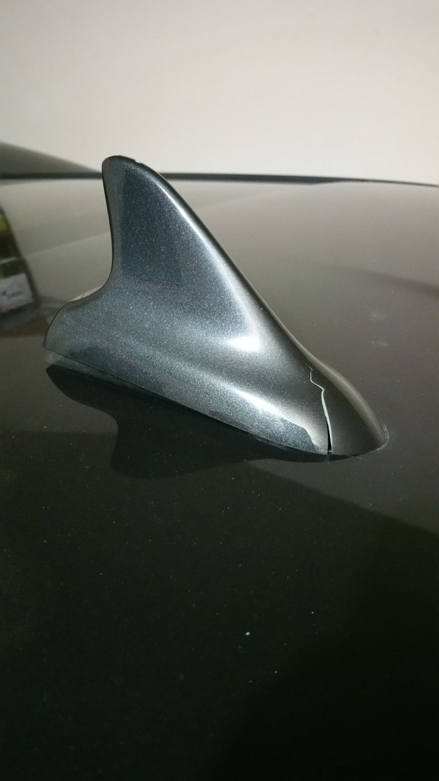 So my wife hit the garage door with the ANTENNA........HELP LS1TECH