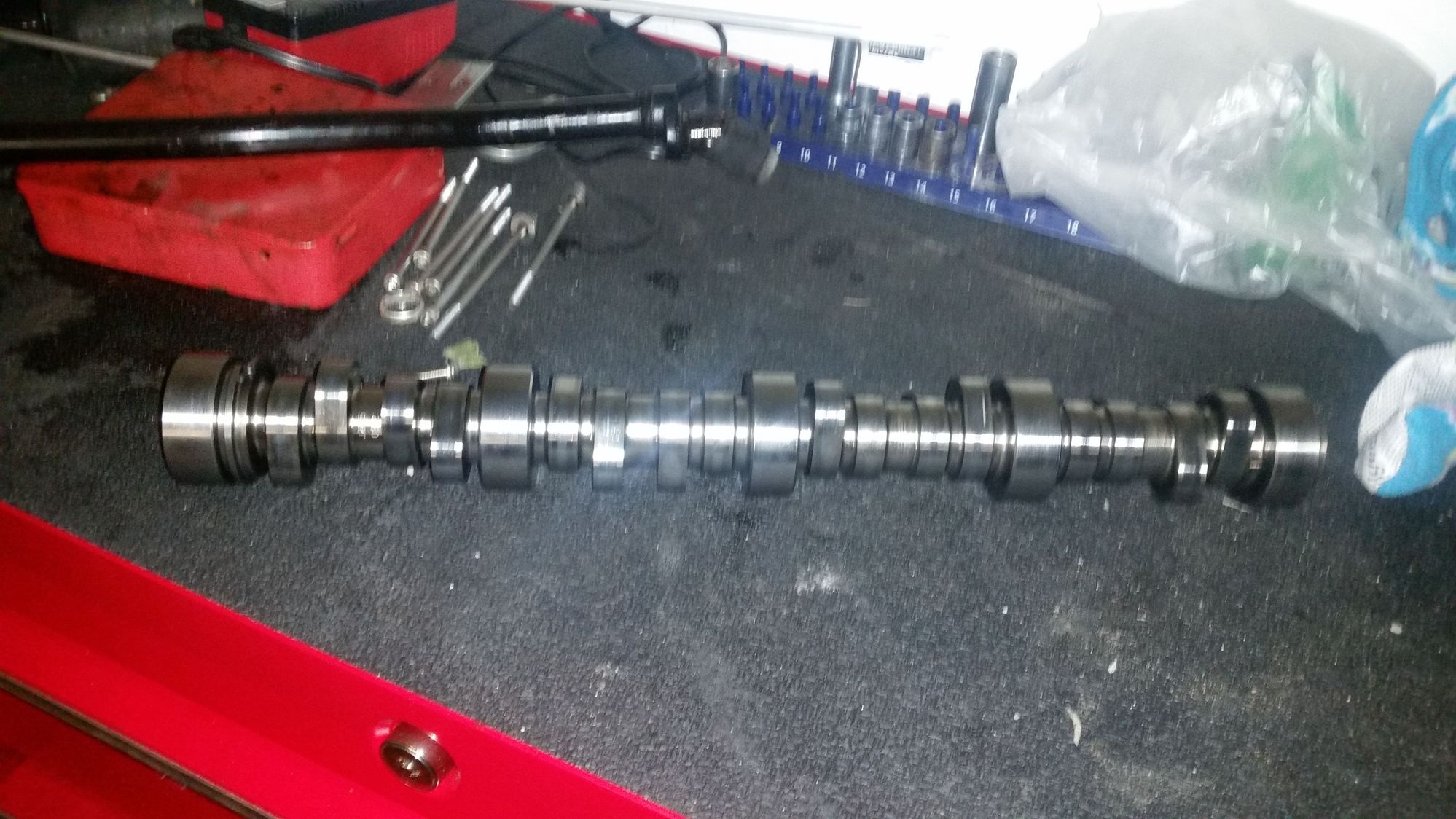 Ported ls3 heads,ls7 lifters ls2 trays,7.4 hardened pushrods,ls3