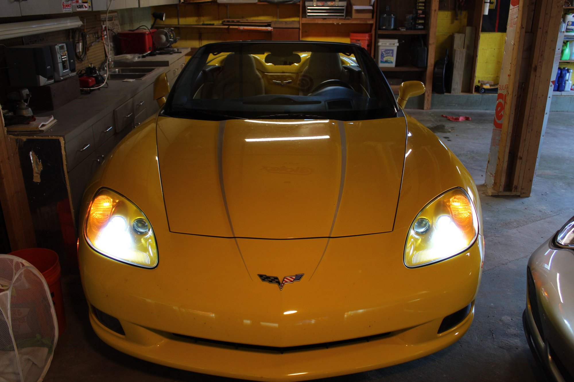 2008 Chevrolet Corvette - 2008 Corvette Convertible LT3 for Sale - Used - VIN 1G1YY36W385132427 - 43,600 Miles - 8 cyl - 2WD - Automatic - Convertible - Yellow - Marietta, GA 30062, United States