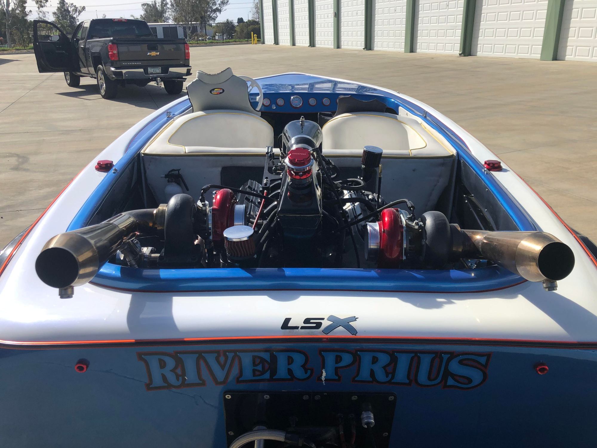 1970 Weiman Cyclone Twin Turbo LS Jet Boat LS1TECH Camaro and