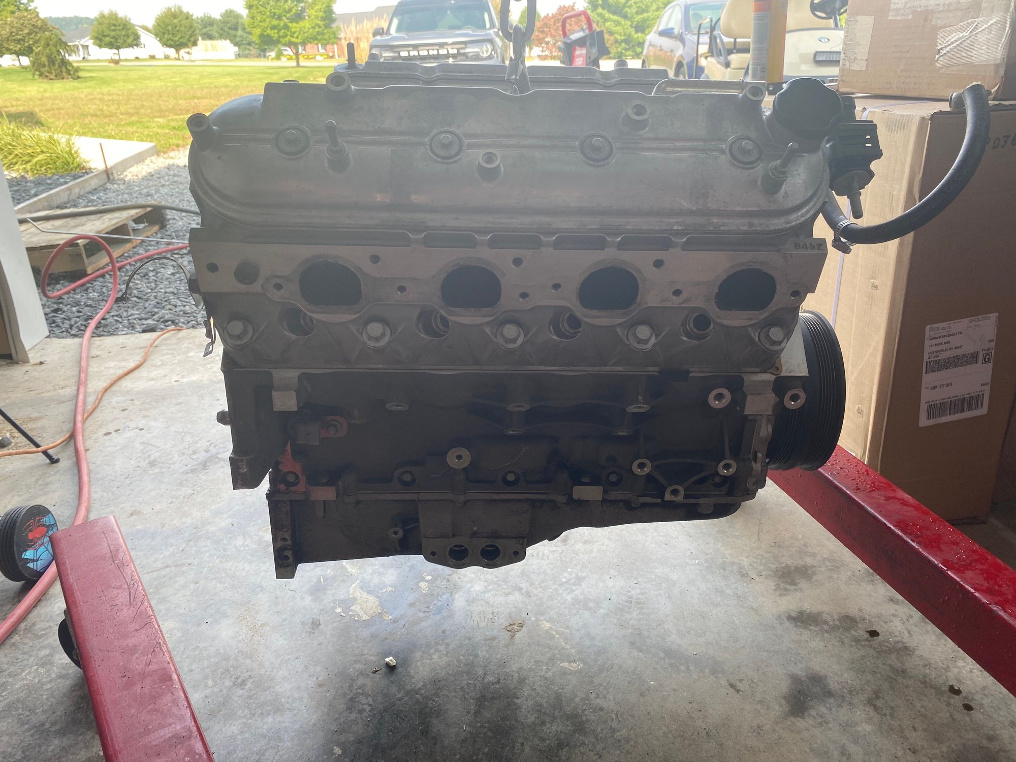 Engine - Complete - Amp built ls7 longblock cnc ported heads,cam,intake - Used - 2008 to 2014 Chevrolet Corvette - Hustonville, KY 40437, United States