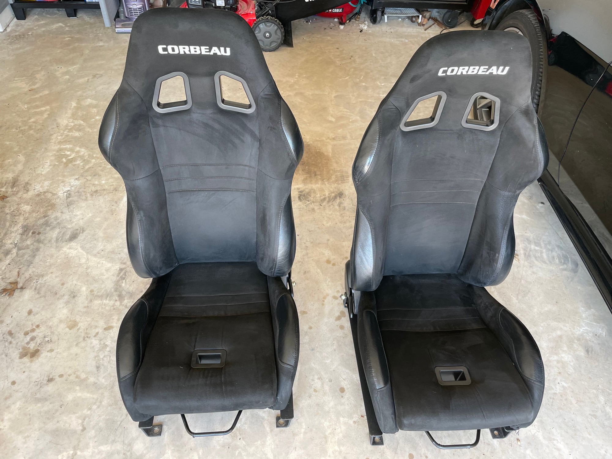 Accessories - Corbeau Seats w/ C5 Corvette Rails Reclining & Sliding - Used - 0  All Models - Dallas, TX 75252, United States