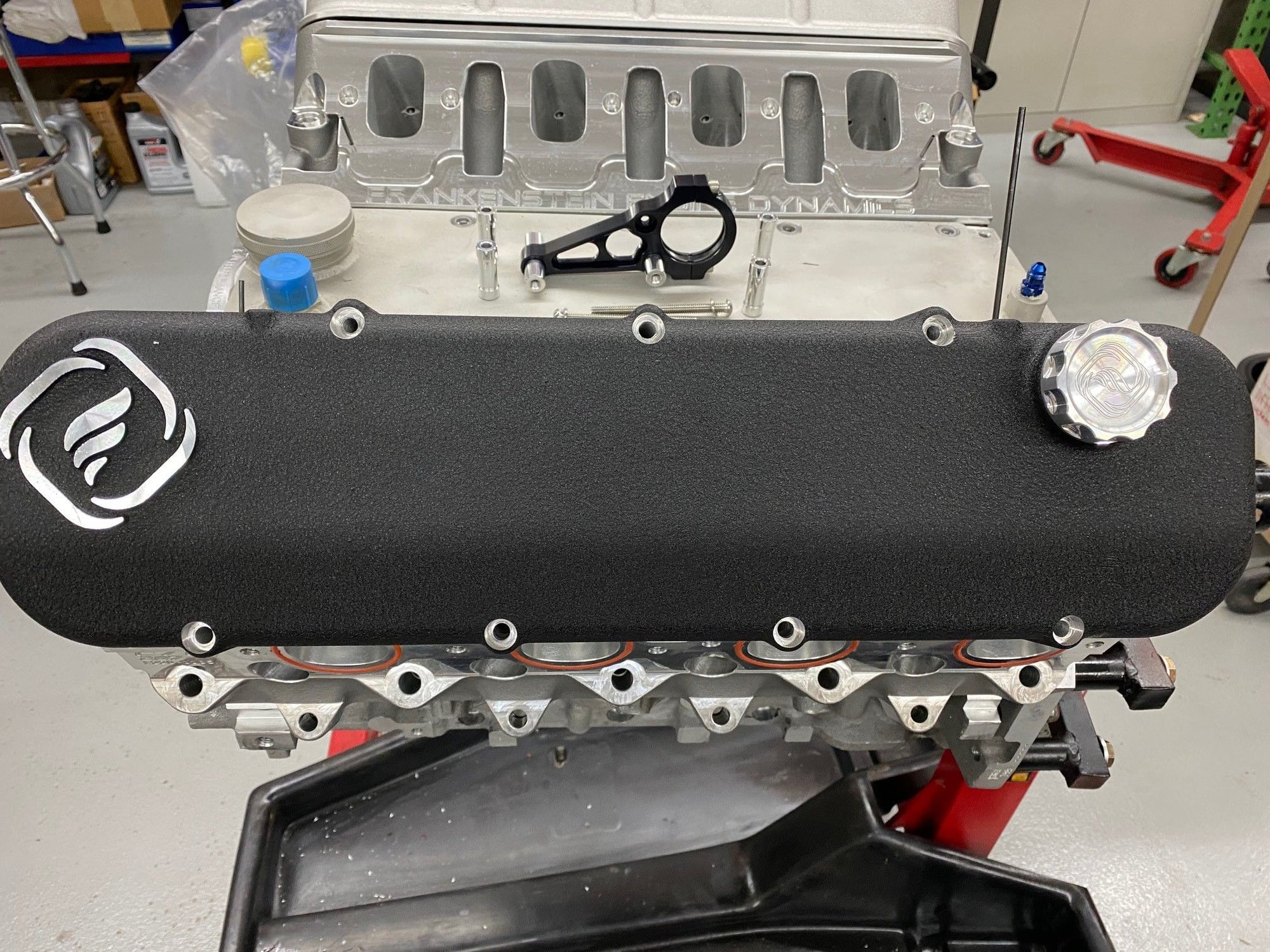 Engine - Complete - Frankenstein F series valve covers, black coated - NO COIL MOUNTS - New - 0  All Models - Saint  Louis, MO 63129, United States