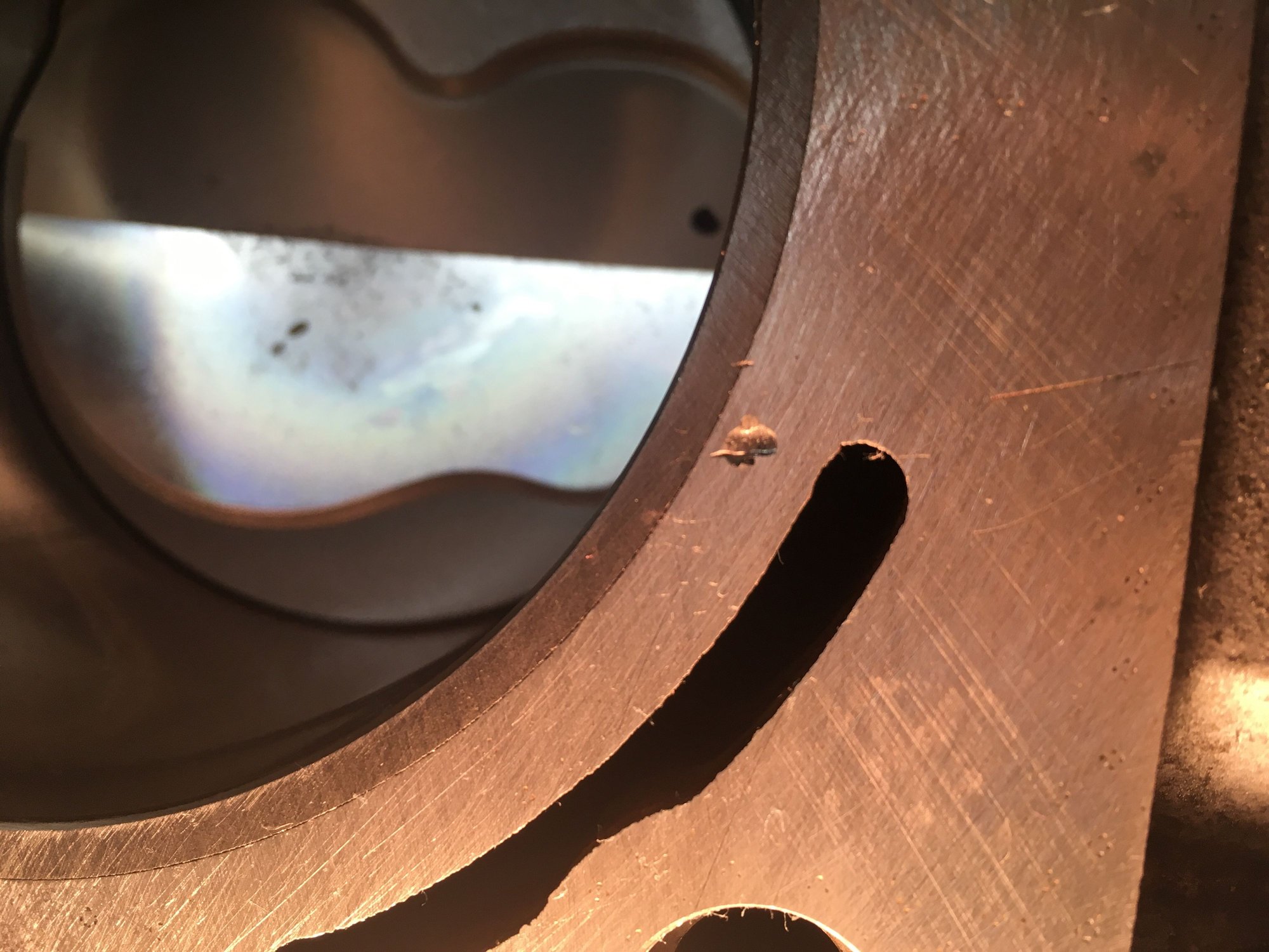 Small nick on block deck surface LS1TECH Camaro and Firebird Forum