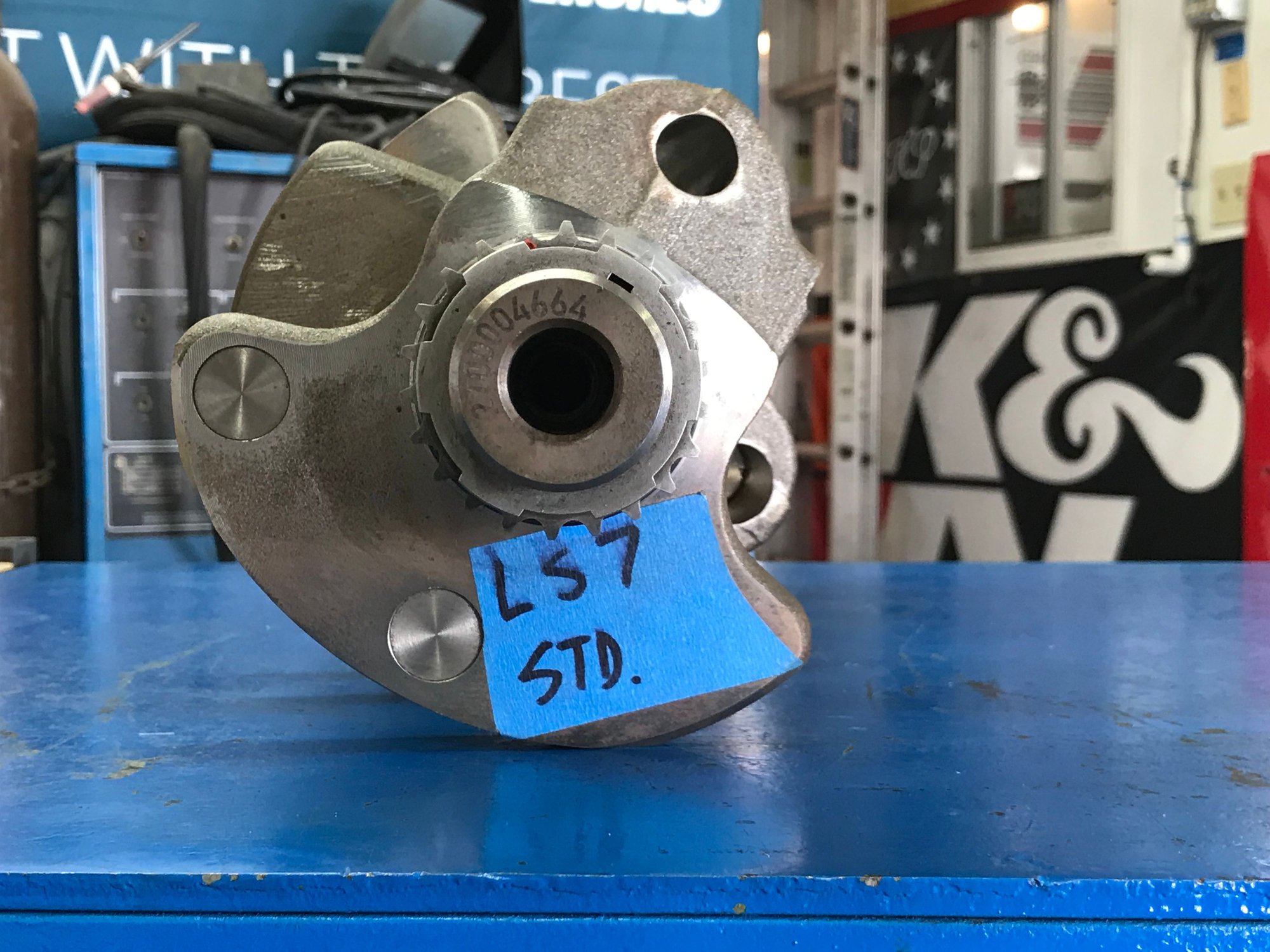 Engine - Internals - LS7 Crankshaft Used Factory OEM 4.00 Stroke 58x Reluctor w/Oil Pump Drive - Used - Harbor City, CA 90710, United States