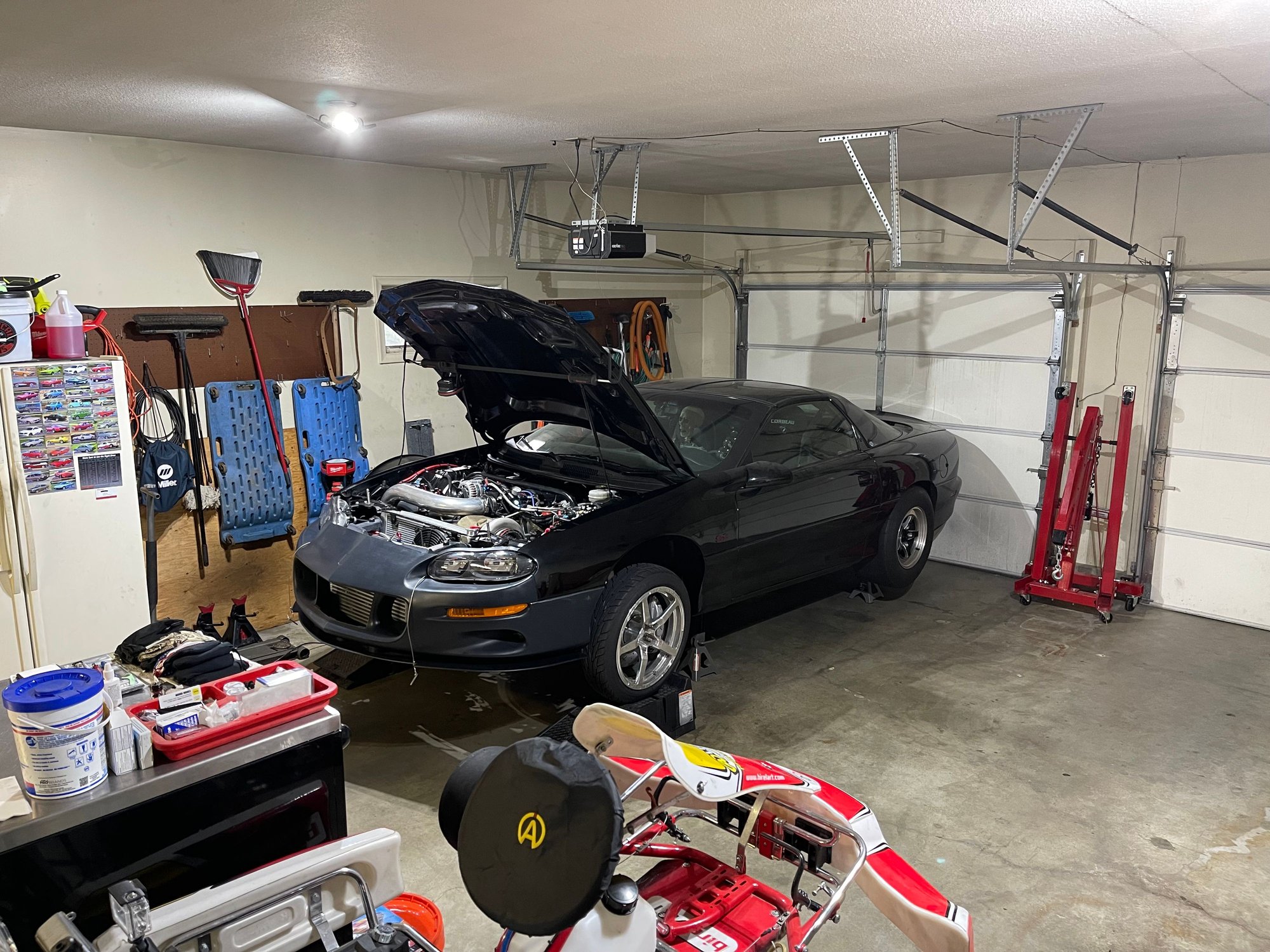 1999 Chevrolet Camaro - 99 Camaro Z/28 SS/clone 48k 408,88mm,4l80,9in - Used - VIN 2G1FP22GXX2119462 - 48,000 Miles - 8 cyl - 2WD - Automatic - Sedan - Black - Omaha, NE 68137, United States