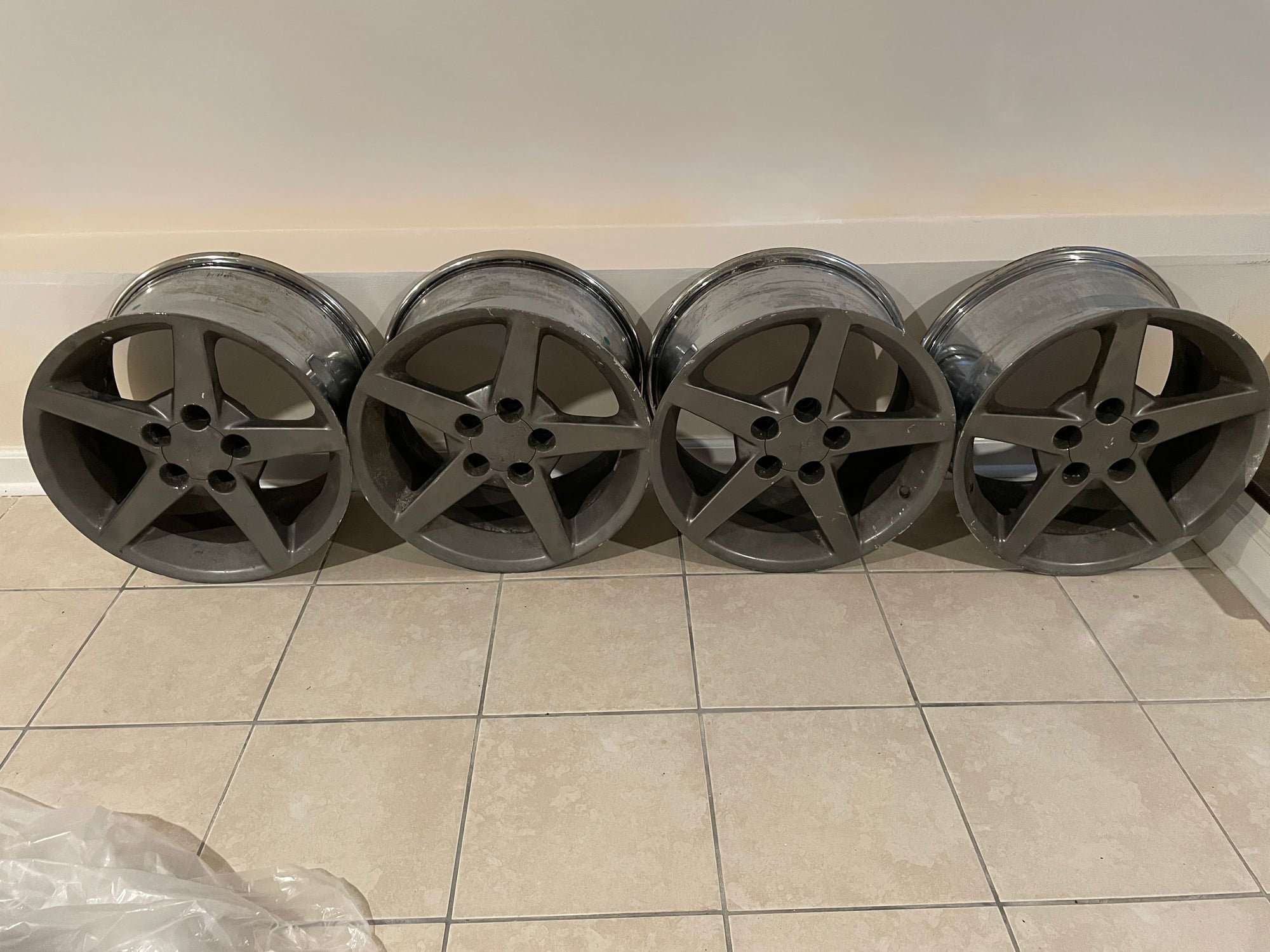 Wheels and Tires/Axles - 17x9.5 C6 style wheels for 4thgen Camaro - Used - 1993 to 2002 Chevrolet Camaro - Philadelphia, PA 19125, United States