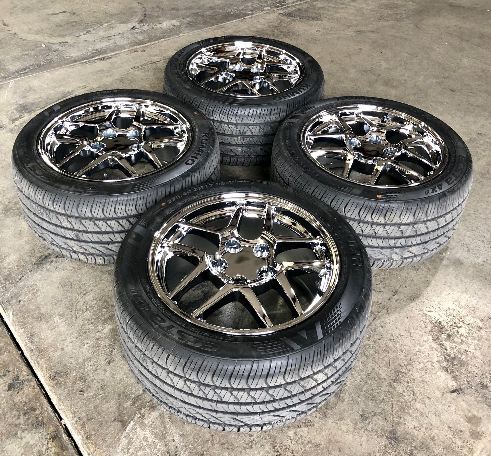  - 17" C5 Z06 wheels/tires NEW - Red Bay, AL 35582, United States