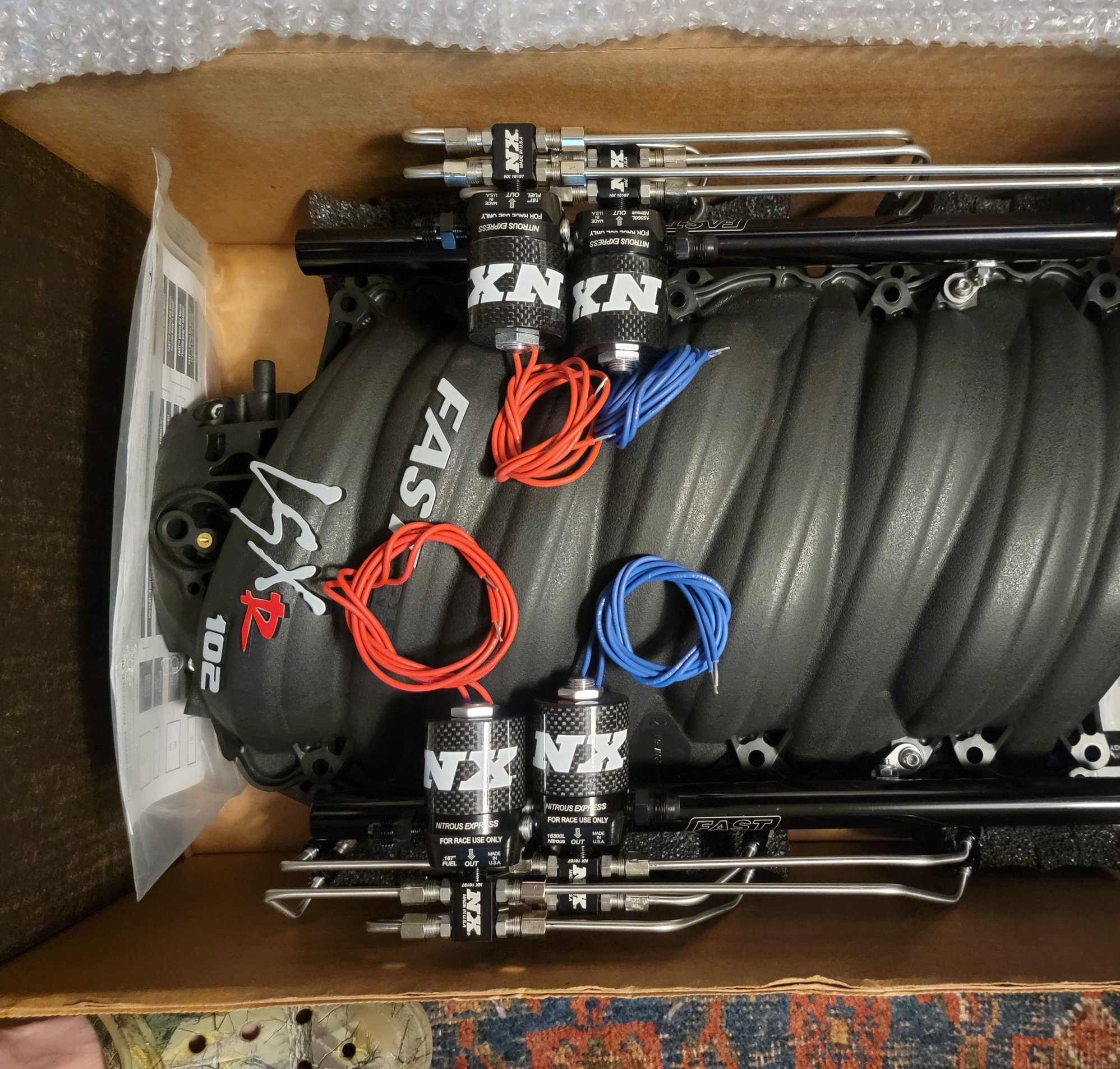 Engine - Power Adders - Fast lsx 102 intake Nitrous Express Cathedral Port ls1/ls6 Direct Port Pre Plumbed/TB - New - 1998 to 2002 Chevrolet Camaro - 1998 to 2002 Pontiac Firebird - 0  All Models - Birmingham, AL 35235, United States