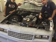 The guys with my SS after installing the motor