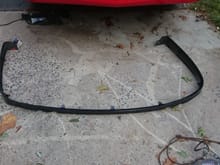 Rs rear valance notched for slp dual tip dual