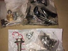 assorted nuts and bolts NEW