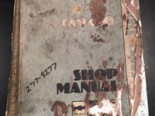 Front Cover 1982 Camaro Shop Manual