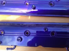 Candy purple valve covers