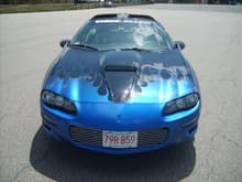 My viper blue Flamed SS