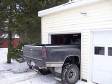 Yeah, I garage my truck for the winter.