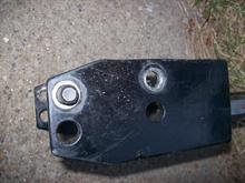 A bushing properly sized will cure any hardware problems. And proper tq will also keep the mount from breaking.