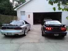Mine and My Dads Trans Ams!
