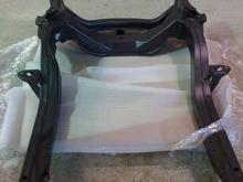 Sub frame back from powder coating