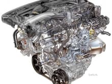 LFX 3.6 Liter Camaro 24 Valve DOHC V6 Engine