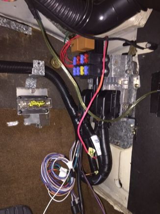 ECU/Relays in passenger foot well