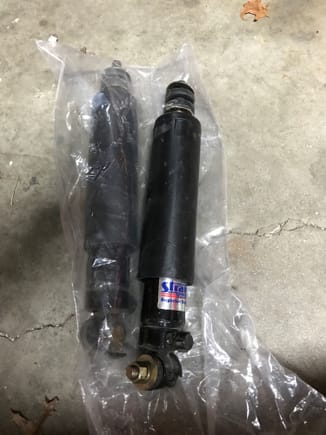 I bought some afco 3870r shocks for my camaro so the foxbody strange single adjustable rears I had on the car are making their way to the notch. 