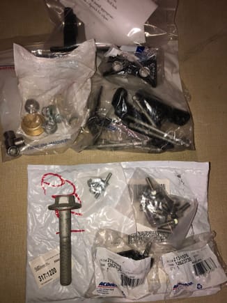 assorted nuts and bolts NEW